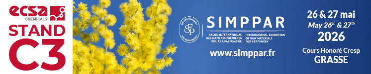 ECSA Chemicals at SIMPPAR 2026 in Grasse – ingredients for perfumery and fragrances