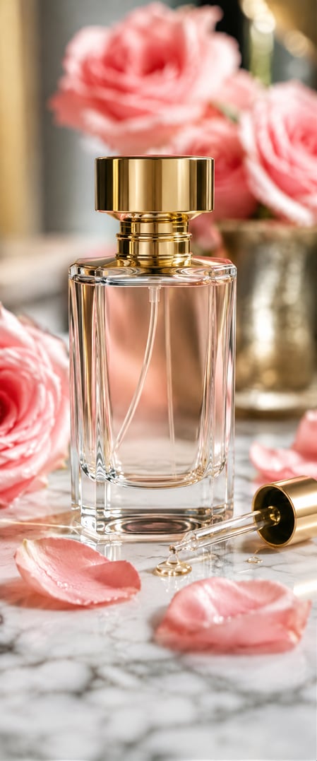 Luxury fragrance raw materials and roses for professional rose accord formulation